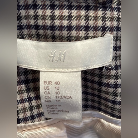 H&M Double Breasted Blazer LIKE NEW - Picture 6 of 6